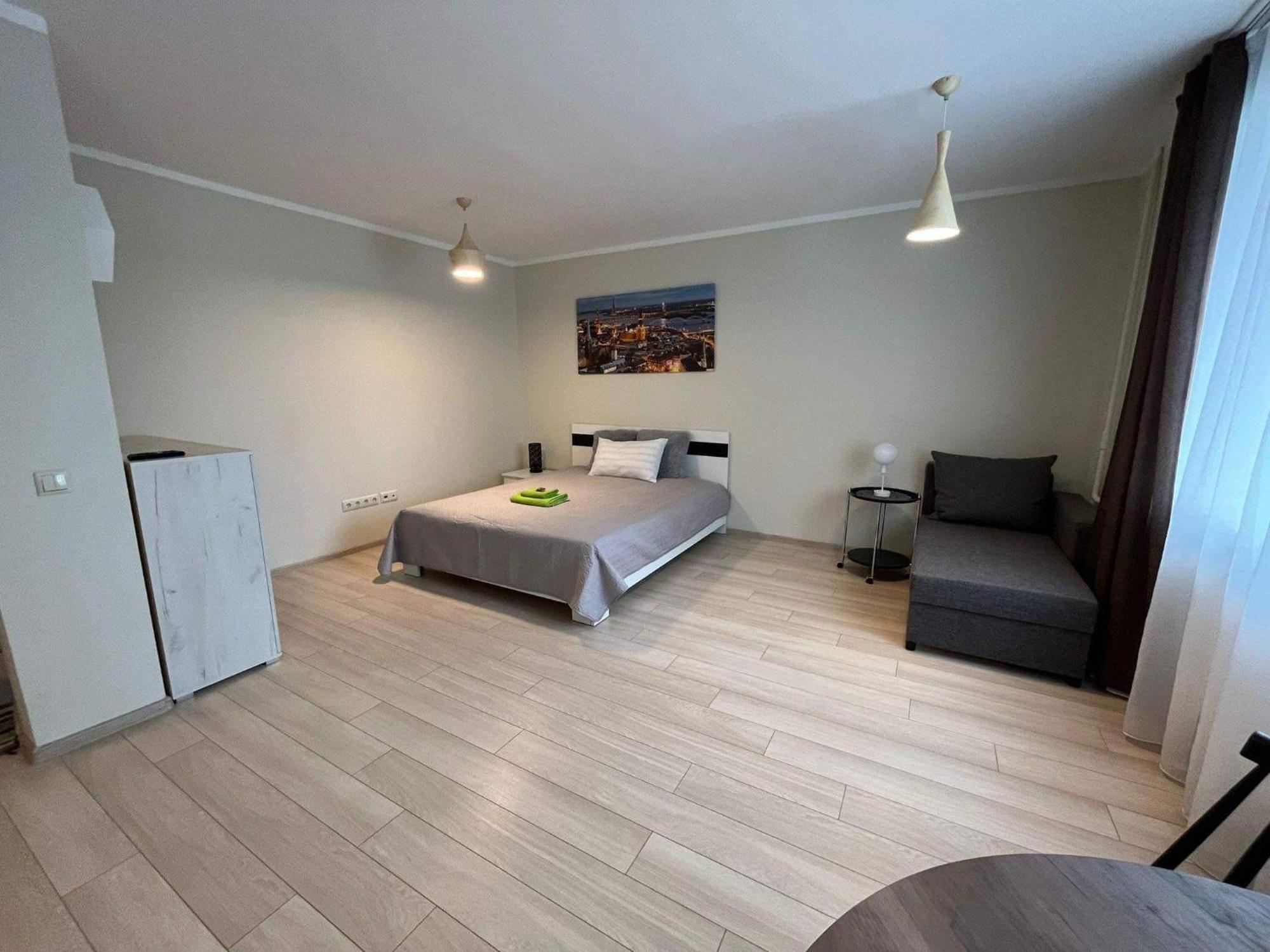 Beautiful Apartment Great Location Free Parking Riga Esterno foto